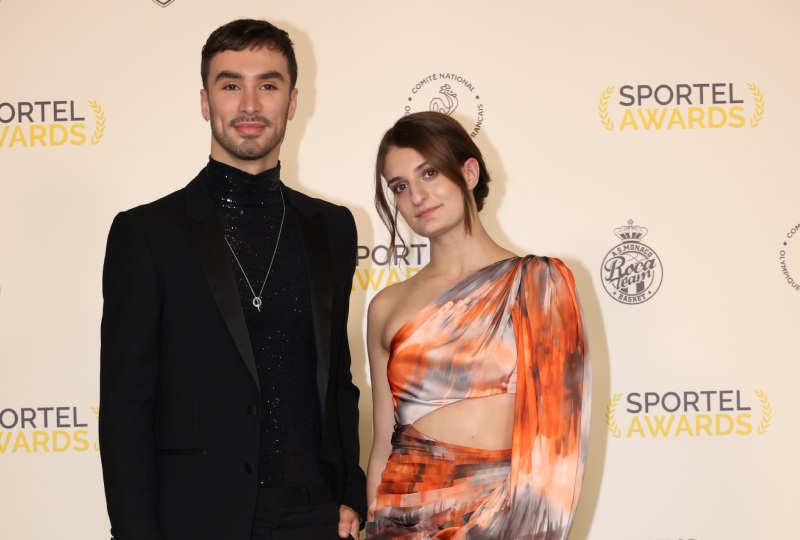 Gabriella Papadakis et Guillaume Cizeron, champions Olympiques de Danse sur glace - © Sportel Awards