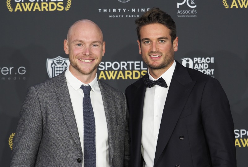 Matthieu Androdias et Hugo Boucheron, champions olympiques d'aviron - © Sportel Awards