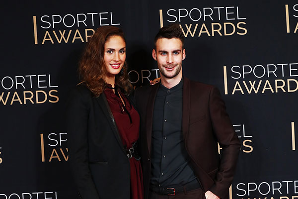 Élodie Clouvel, Valentin Belaud  - © Sportel Awards