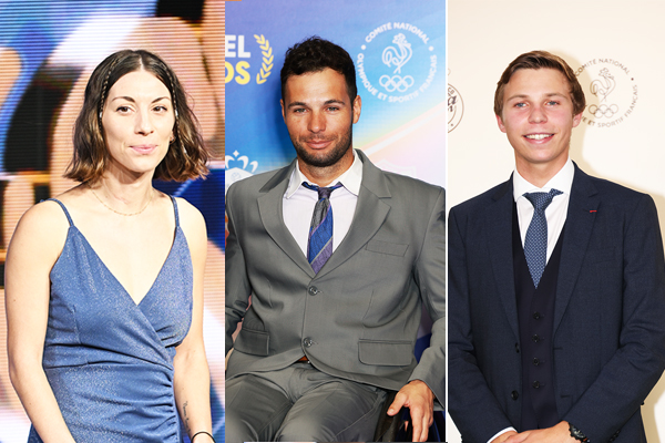 Tifany Huot-Marchand, Florian Jouanny, Arthur Bauchet - © Sportel Awards
