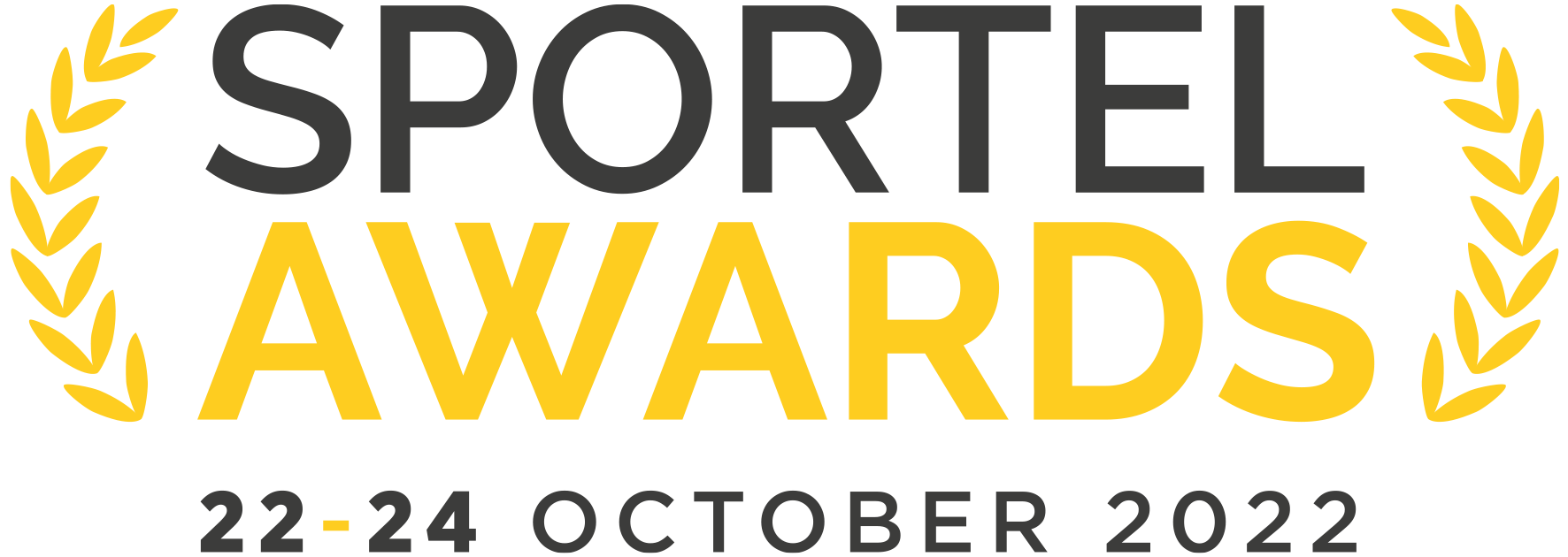 Logo SPORTEL Awards 2022 with dates