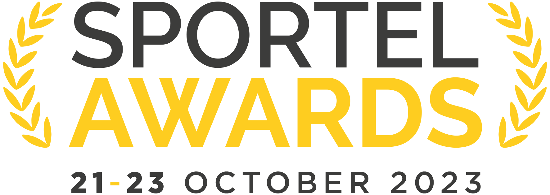 Logo SPORTEL Awards 2023 with dates
