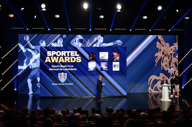 Cérémonie des SPORTEL Awards - Parrainage d'un Prix