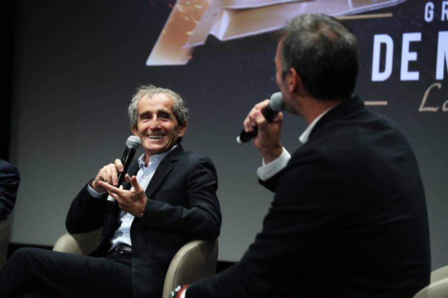 Screening of the documentary « Monaco Grand Prix, the legend » in the presence of Formula 1 champion Alain Prost - SPORTEL Awards 2019