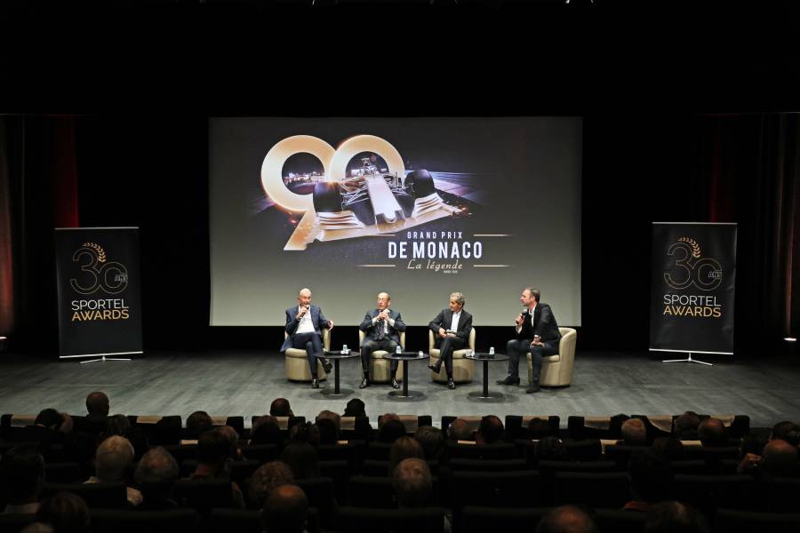 Screening of the documentary « Monaco Grand Prix, the legend » in the presence of Formula 1 champion Alain Prost - SPORTEL Awards 2019